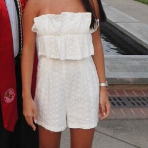 Princess Polly Women's White romper